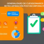 Optimiza tu proceso de incorporación con nuestro Generador de Cuestionarios de Retroalimentación, creando evaluaciones personalizadas en minutos.