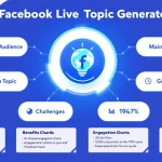 Transform your Facebook Live strategy with our intuitive Topic Generator tool - helping content creators develop engaging, audience-focused streaming content in minutes.