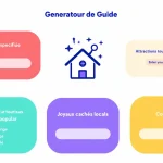 Découvrez notre Générateur de Guide Airbnb : l'outil ultime pour créer des guides personnalisés et mettre en valeur votre location avec les attractions locales.