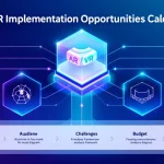 Transform your business with our AR/VR Implementation Opportunities Calculator - a sophisticated tool that analyzes your specific needs and generates tailored immersive technology solutions.