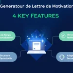 Découvrez notre générateur intelligent de lettres de motivation qui transforme vos compétences en candidatures percutantes, avec 40% de taux de réponse en plus.