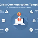Transform your crisis response with our AI-powered Communication Template Generator - delivering professional, strategic communications in seconds during critical situations.