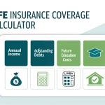 Discover your ideal life insurance coverage with our interactive calculator - transforming your financial inputs into a comprehensive coverage recommendation based on industry standards.