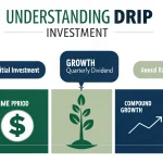 Visualize the power of dividend reinvestment with our comprehensive DRIP Calculator infographic, showcasing how small dividends can transform into significant wealth over time.