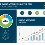 Master real-time crowd management with our Free Event Attendee Counter Tool - track venue capacity, get safety alerts, and ensure compliance with live attendance monitoring.