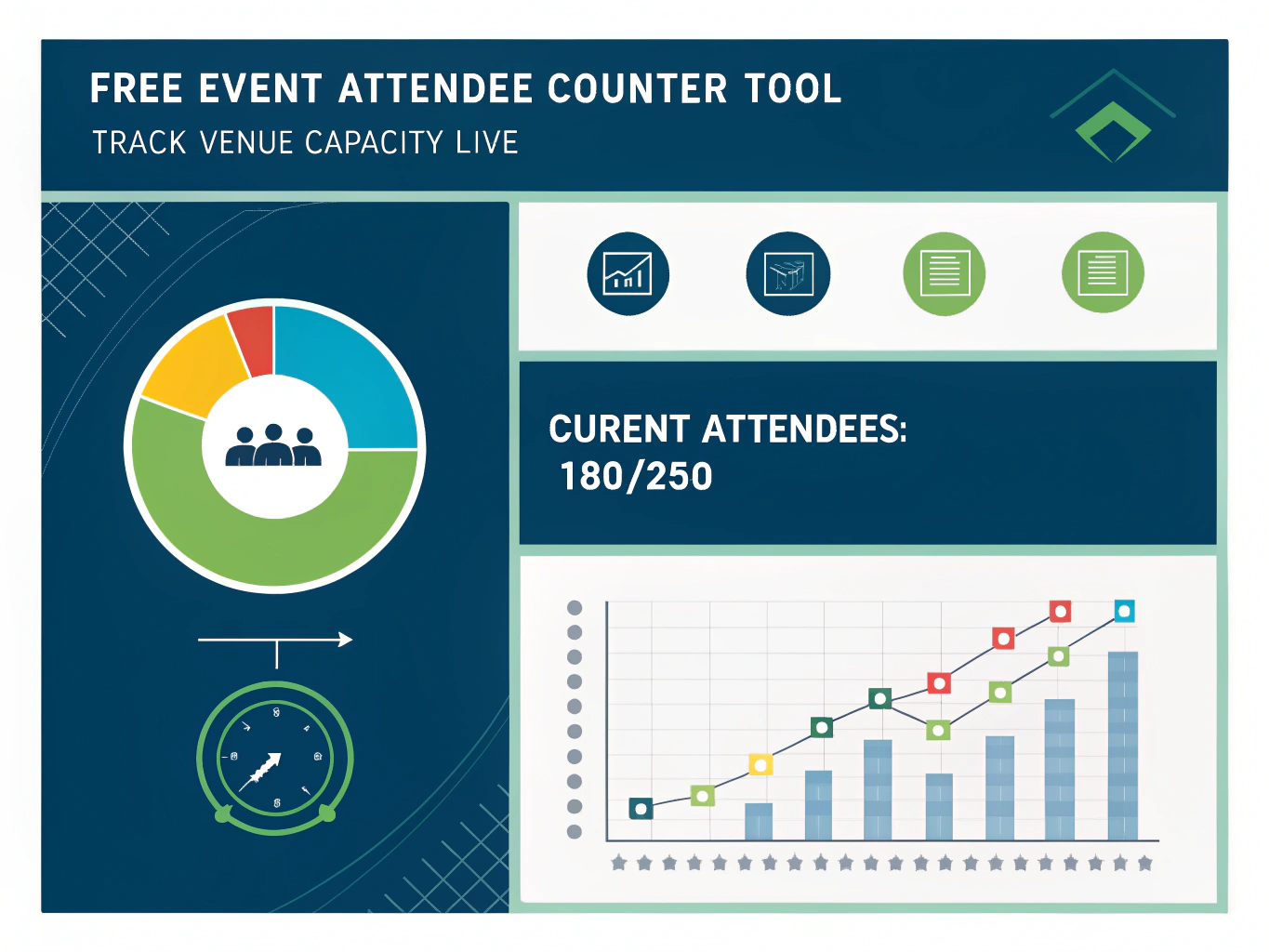 Master real-time crowd management with our Free Event Attendee Counter Tool - track venue capacity, get safety alerts, and ensure compliance with live attendance monitoring.