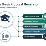 Transform your research ideas into professional thesis proposals instantly with our free AI-powered generator - supporting all academic levels and disciplines.