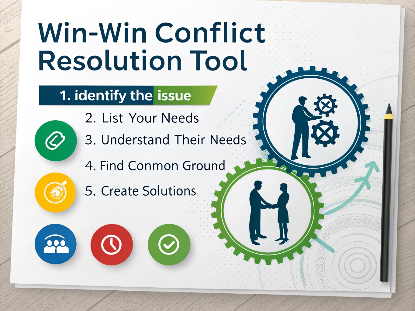 Transform workplace and personal conflicts into collaborative opportunities with this comprehensive win-win resolution framework that satisfies everyone's core needs.